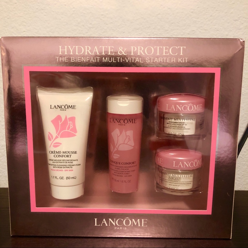 Brand New Lancôme Paris Hydrate & Protect Kit